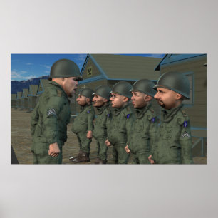 Yes Sergeant! - Small Poster