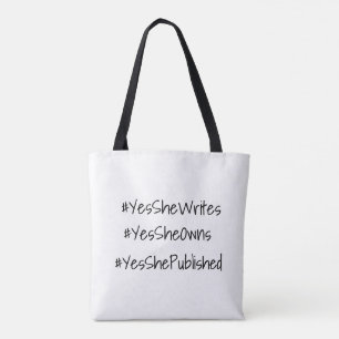 Yes She Can Business Gratitude Tote Bag