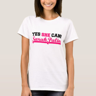 Yes She Can - Sporty Tee