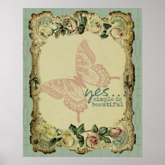 Yes ... Simple is Beautiful Poster