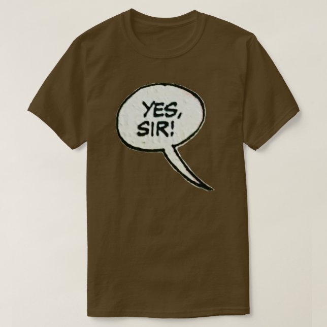 yes sir T-Shirt (Design Front)