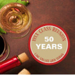 YES! Special 50th class reunion coaster<br><div class="desc">Buy in bulk for the whole gang!!</div>