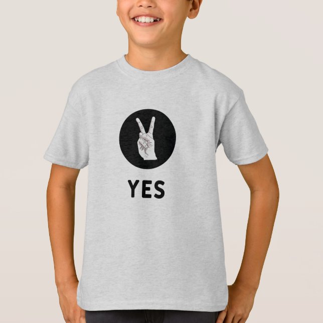 Yes T-Shirt (Front)
