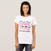 Yes, They Are Fake 3.2 Breast Cancer T-Shirt (Front Full)