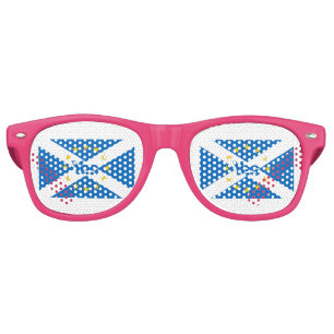 Yes to Independent European Scotland Flag Retro Sunglasses