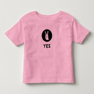 Yes Toddler T-Shirt
