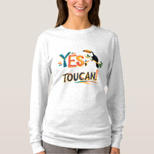Yes Toucan - Playful Jungle Basic Long-Sleeve T-Shirt