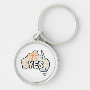 Yes Vote To The Voice Uluru Statement To Parliamen Key Ring