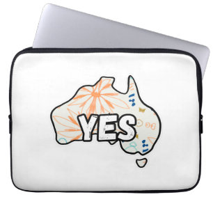 Yes Vote To The Voice Uluru Statement To Parliamen Laptop Sleeve