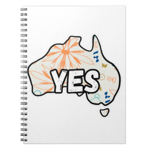 Yes Vote To The Voice Uluru Statement To Parliamen Notebook