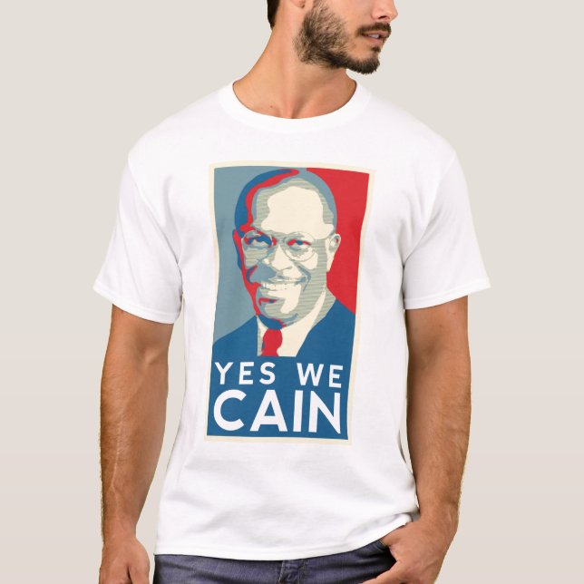 YES WE CAIN 2012 T-Shirt (Front)
