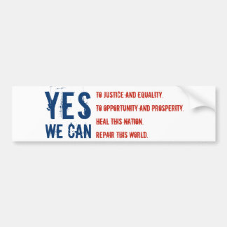YES WE CAN flg v1 Sticker