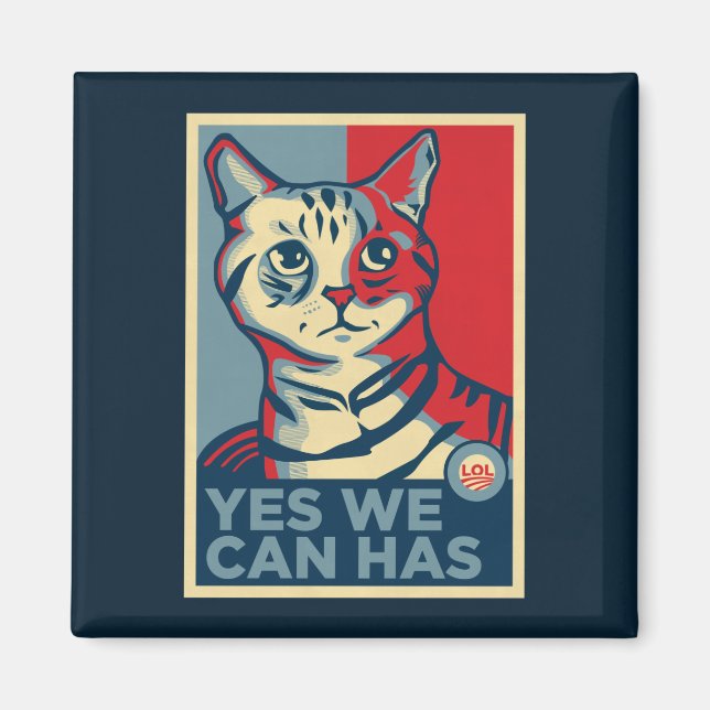 Yes We Can Has Magnet (Front)