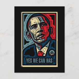 Yes We Can, Has Postcard