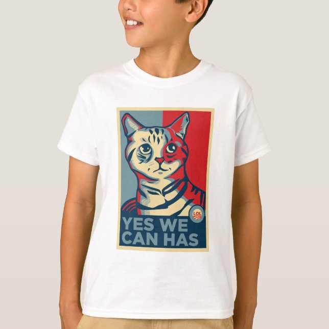 Yes We Can Has T-Shirt (Front)