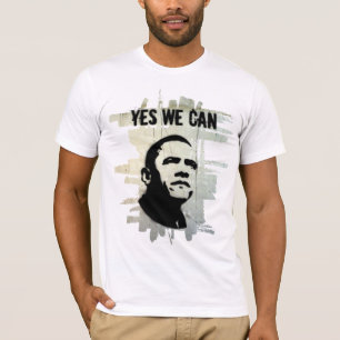 YES WE CAN-ONE VOICE SPEECH rckbckgrnd T-Shirt