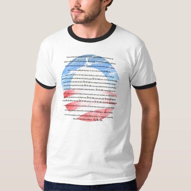 Yes we can text T-Shirt (Front)
