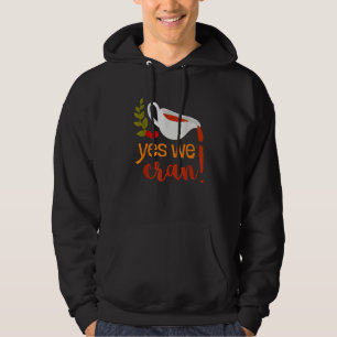 Yes We Cran Apparel Thanksgiving Turkey Gravy Fall Hoodie