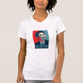 Yes We Ken (Obama) Woman's Distres... - Customised T-Shirt