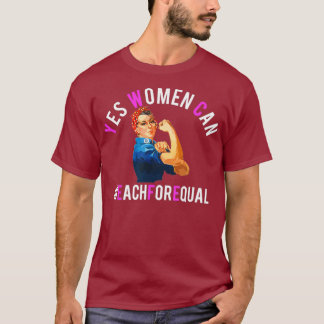 Yes Women Can International Womens Day 2020 T-Shirt