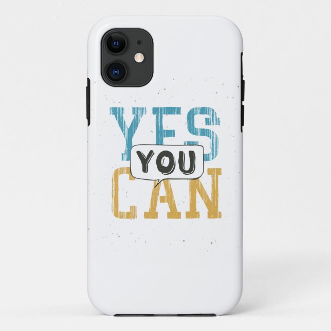 Yes You Can Case-Mate iPhone Case (Back)