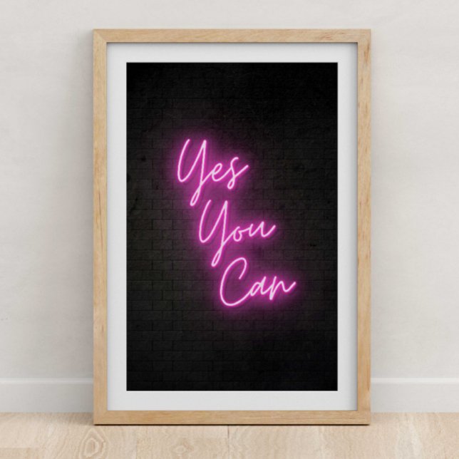 Yes You Can Poster (Creator Uploaded)