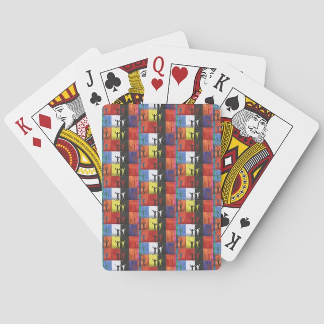 Yeshaya Dank pop art no.1 playing cards (Back)