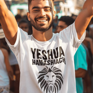 YESHUA HAMASHIACH, Lion of Judah T-shirts