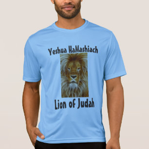 Yeshua HaMashiach, Messianic Jewish T-shirts, LION T-Shirt