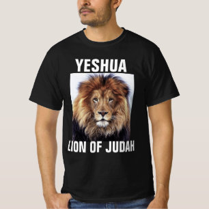 YESHUA LION OF JUDAH Christian  T-Shirt