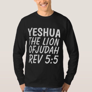 YESHUA T-shirts Christian Tees, Messianic LION