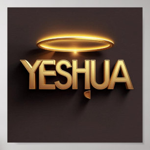 Yeshua Wall Poster Ai design