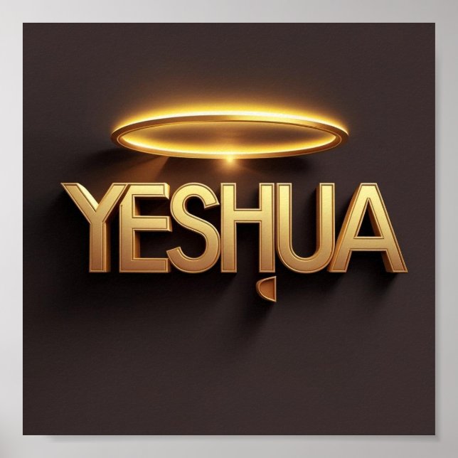 Yeshua Wall Poster | Ai design  (Front)