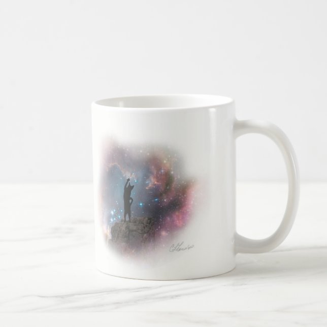 Yeshua's Cat: Mari Nazareth Night Coffee Mug (Right)