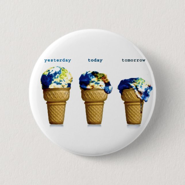 Yesterday Today Tomorrow 6 Cm Round Badge (Front)