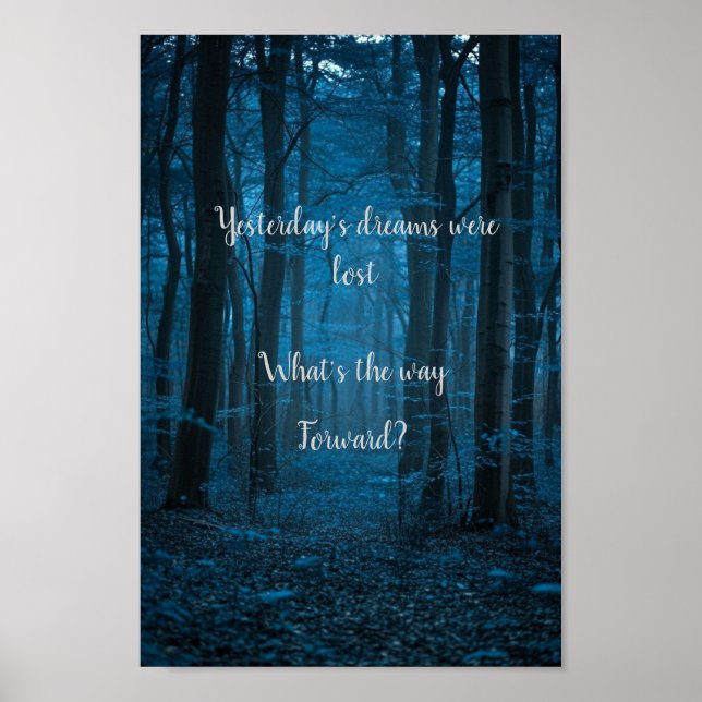 Yesterday's dreams.. poster (Front)