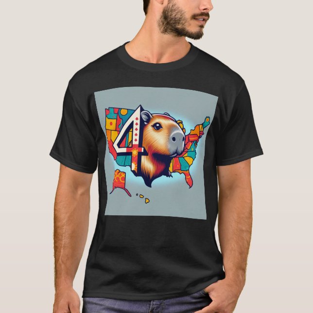 Yet Another CSP Capybara T-Shirt (Front)