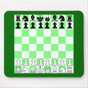 Yet another game of chess mouse pad