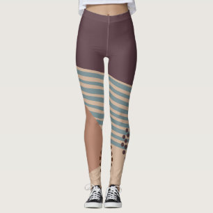 Yet Another Mid-Century Abstract Leggings