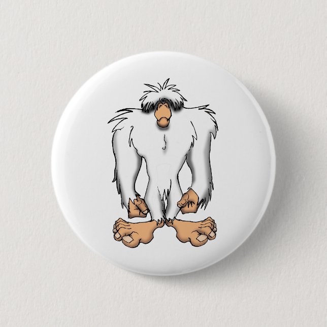 YETI 6 CM ROUND BADGE (Front)