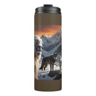 Yeti and The Snow Leopard Thermal Tumbler