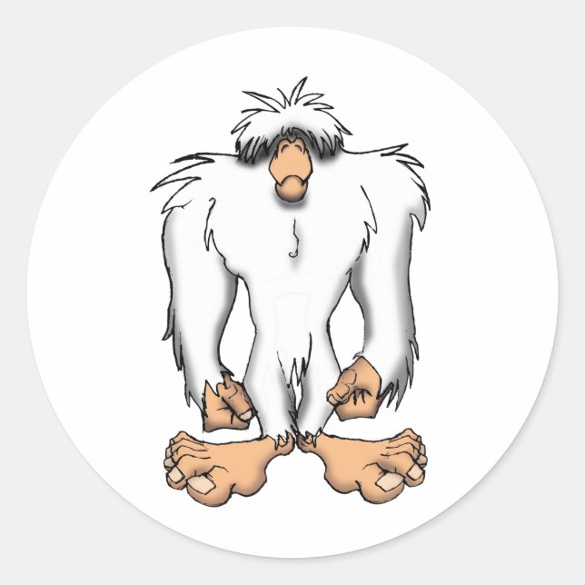 YETI CLASSIC ROUND STICKER (Front)
