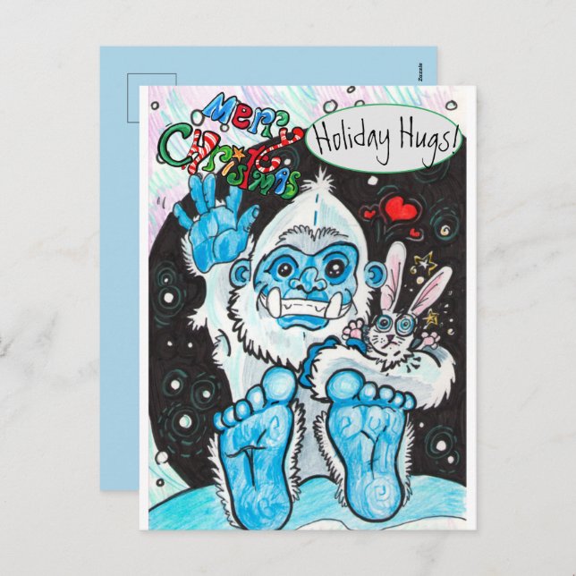 Yeti Holiday Hugs (Front/Back)