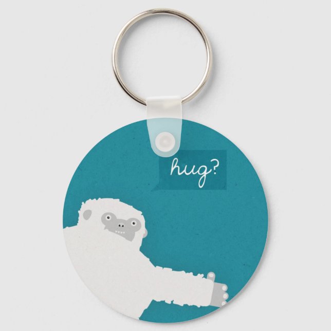 Yeti Hug Key Ring (Front)