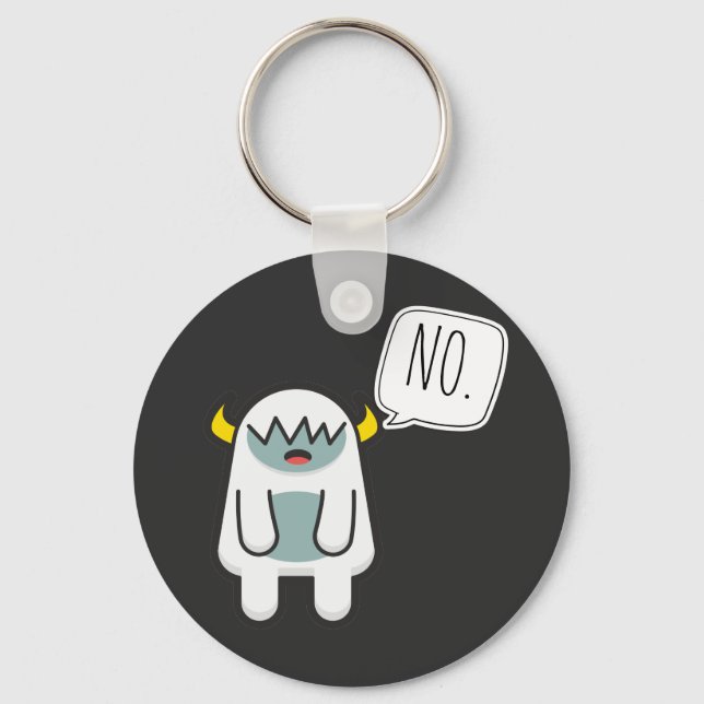 Yeti Monster No Key Ring (Front)
