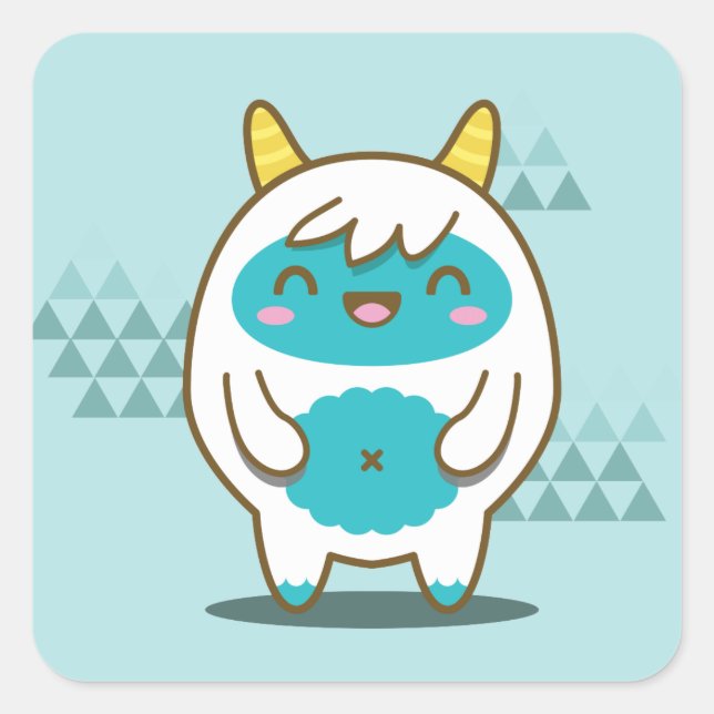 Yeti Square Sticker (Front)