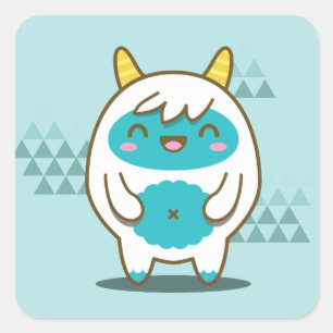 Yeti Square Sticker