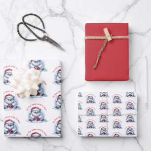 Yeti with Gift – Do Not Open	 Wrapping Paper Sheet