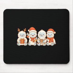 Yetis Kids Boys Girls Christmas Yetis Mouse Pad