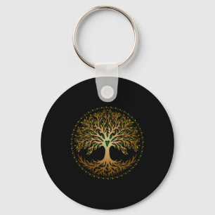 Yggdrasil, Celtic, Tree, Life, Norse, Mythology, Key Ring